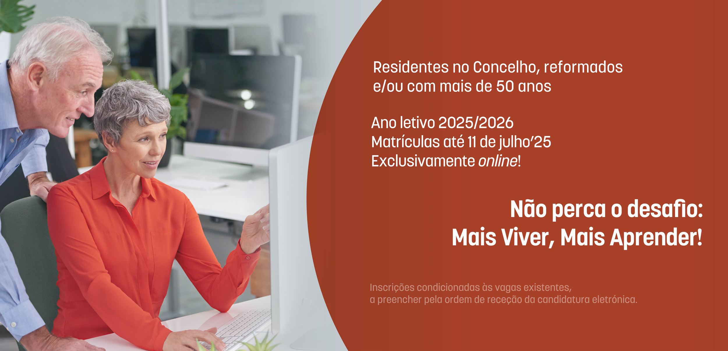 Matrículas para o ano letivo 2025/2026 abertas até 11 de julho
