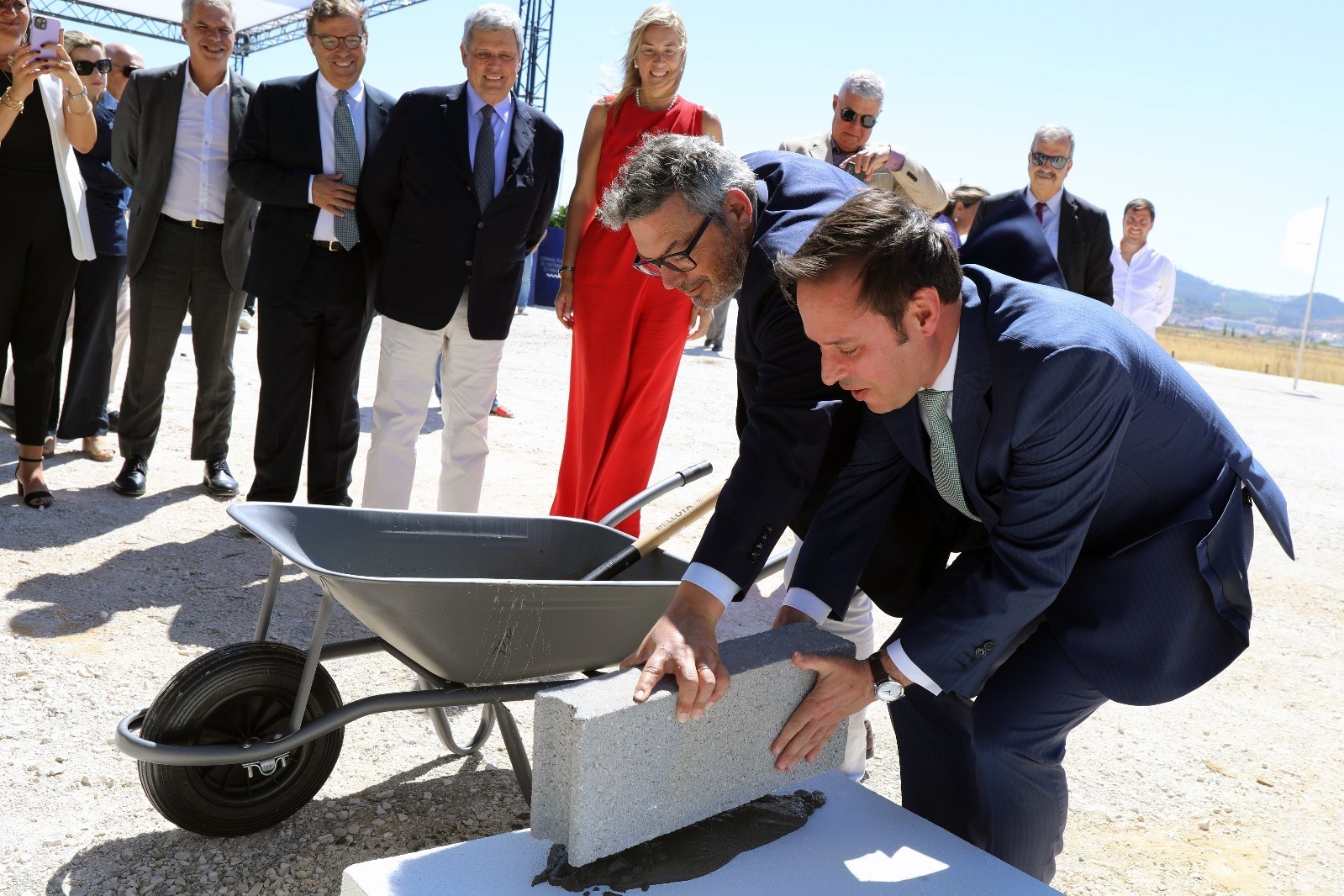 Lançamento da primeira pedra do Terminal Fluvial de Castanheira do Ribatejo