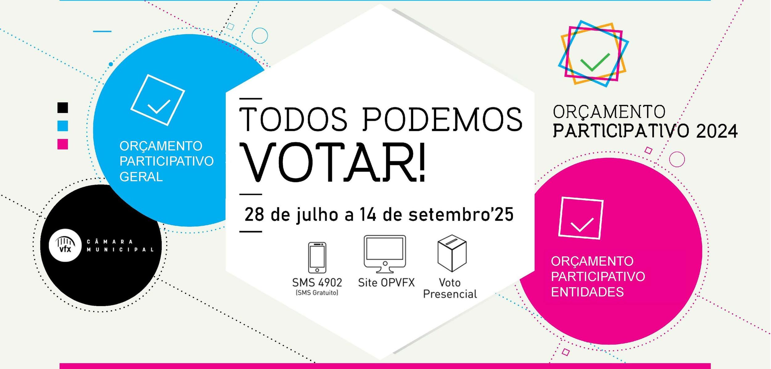 Orçamento Participativo – Vote nas propostas apresentadas