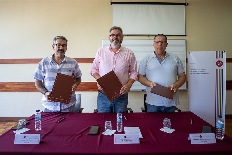 Câmara de Vila Franca de Xira cede edifício do Lavadouro de Alhandra para atividades do Conservat...