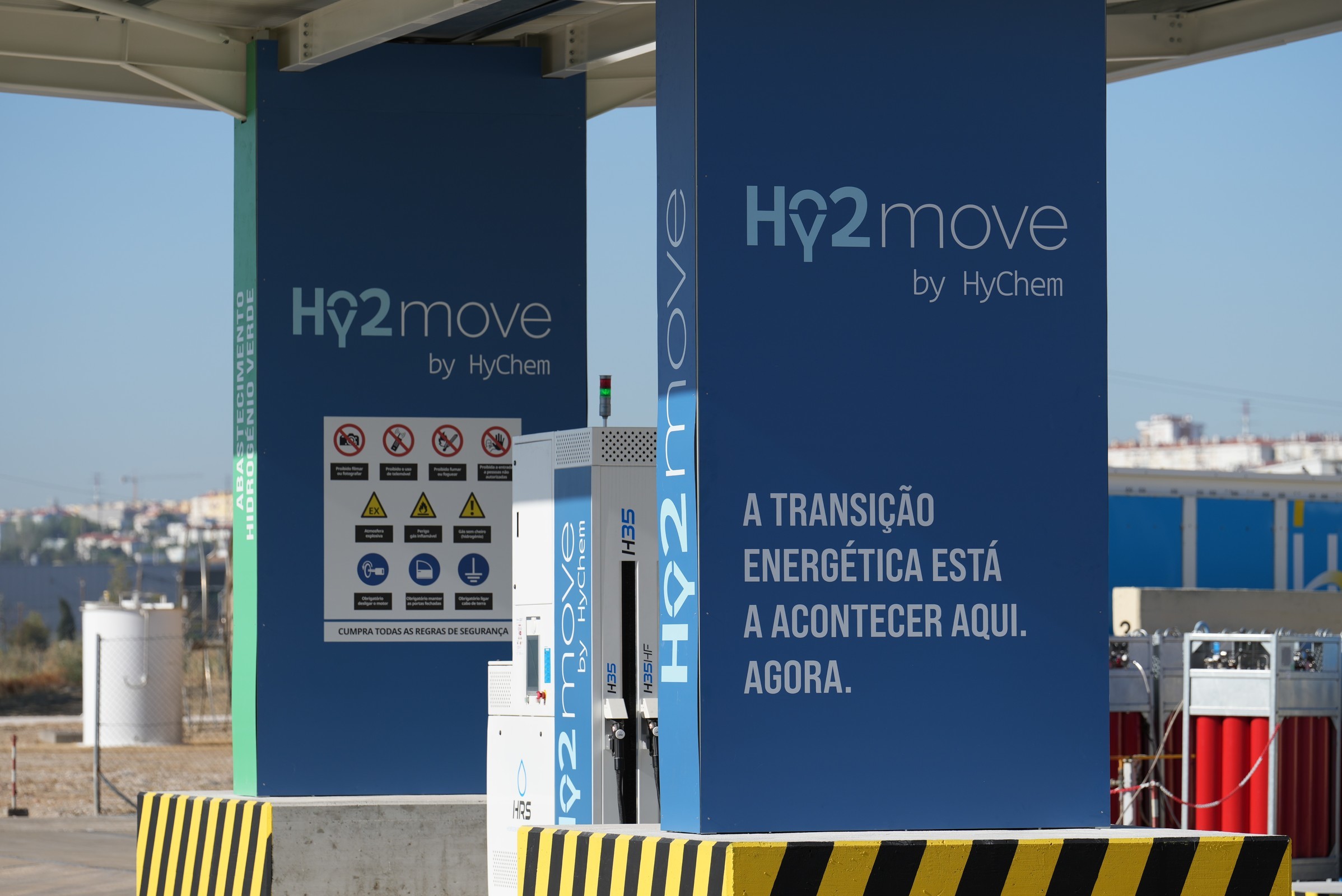 Inaugurado o primeiro posto de abastecimento de H2 Verde 