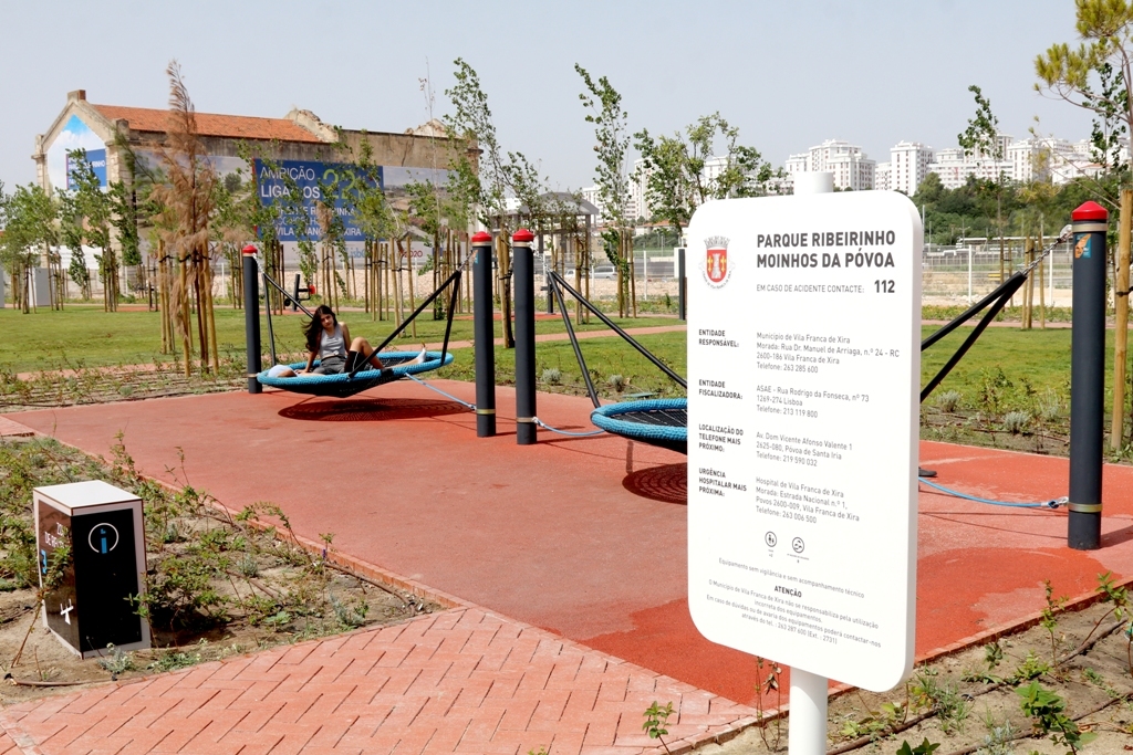 Parque Ribeirinho Moinhos da Póvoa e Ciclovia do Tejo