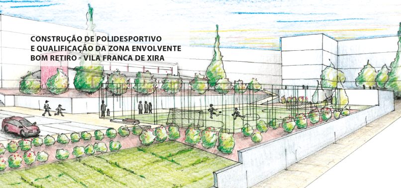 Polidesportivo e arranjo urbanístico no Bom Retiro com investimento municipal de 140 mil euros
